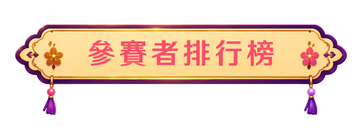 活動積分排行榜